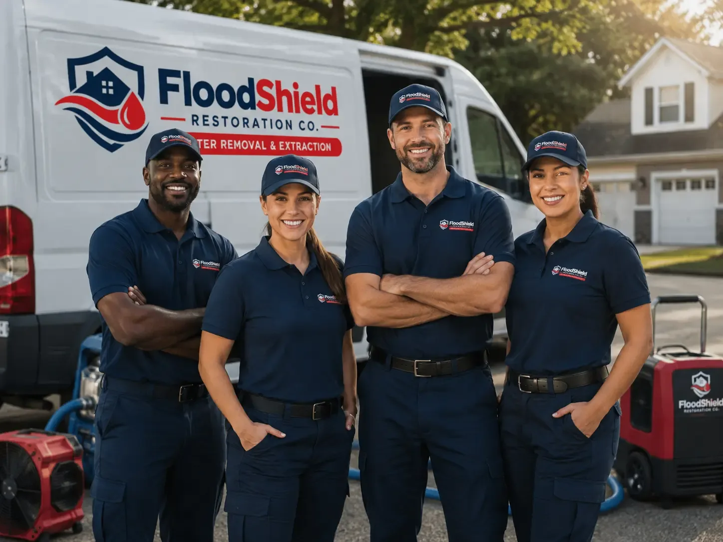 Flood Damage Restoration company in Wye Mills, MD